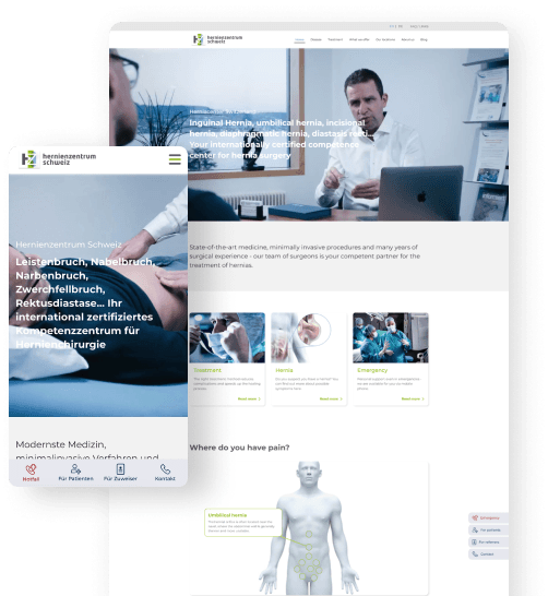 hernienzentrum website